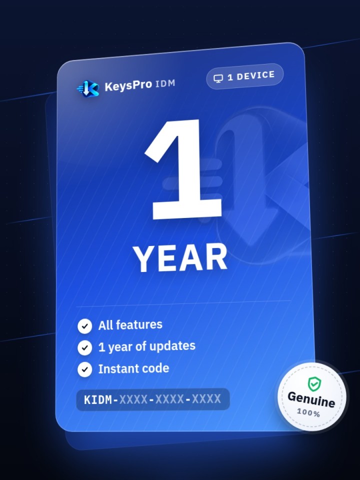 Keyspro IDM – 1-year licence